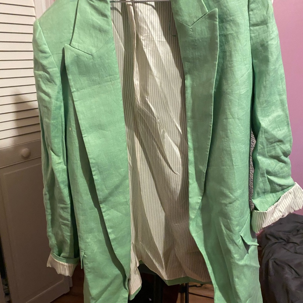 Zara Light Green Jacket